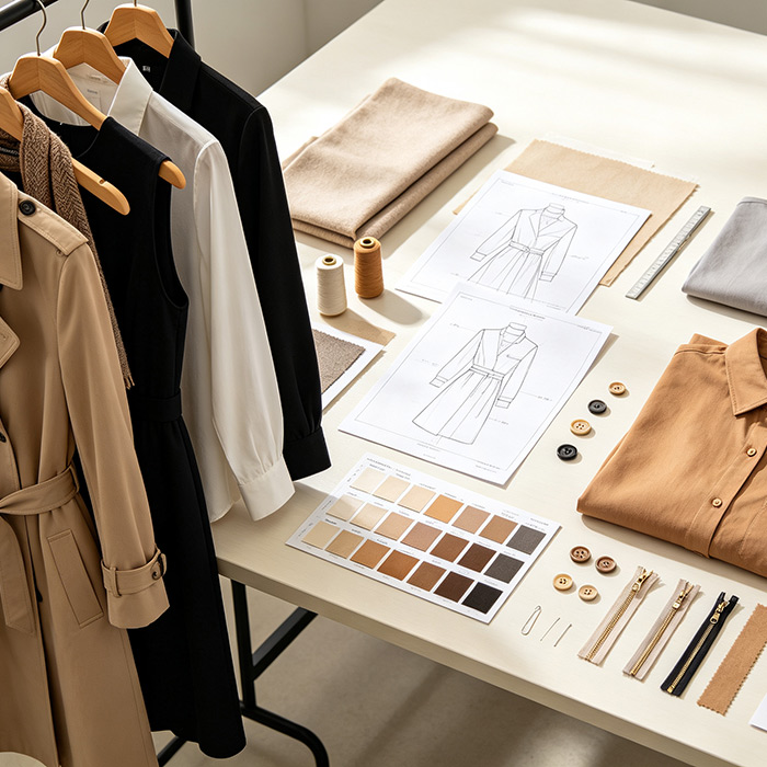 OEM Apparel Customization for European & American Niche Fashion Brand